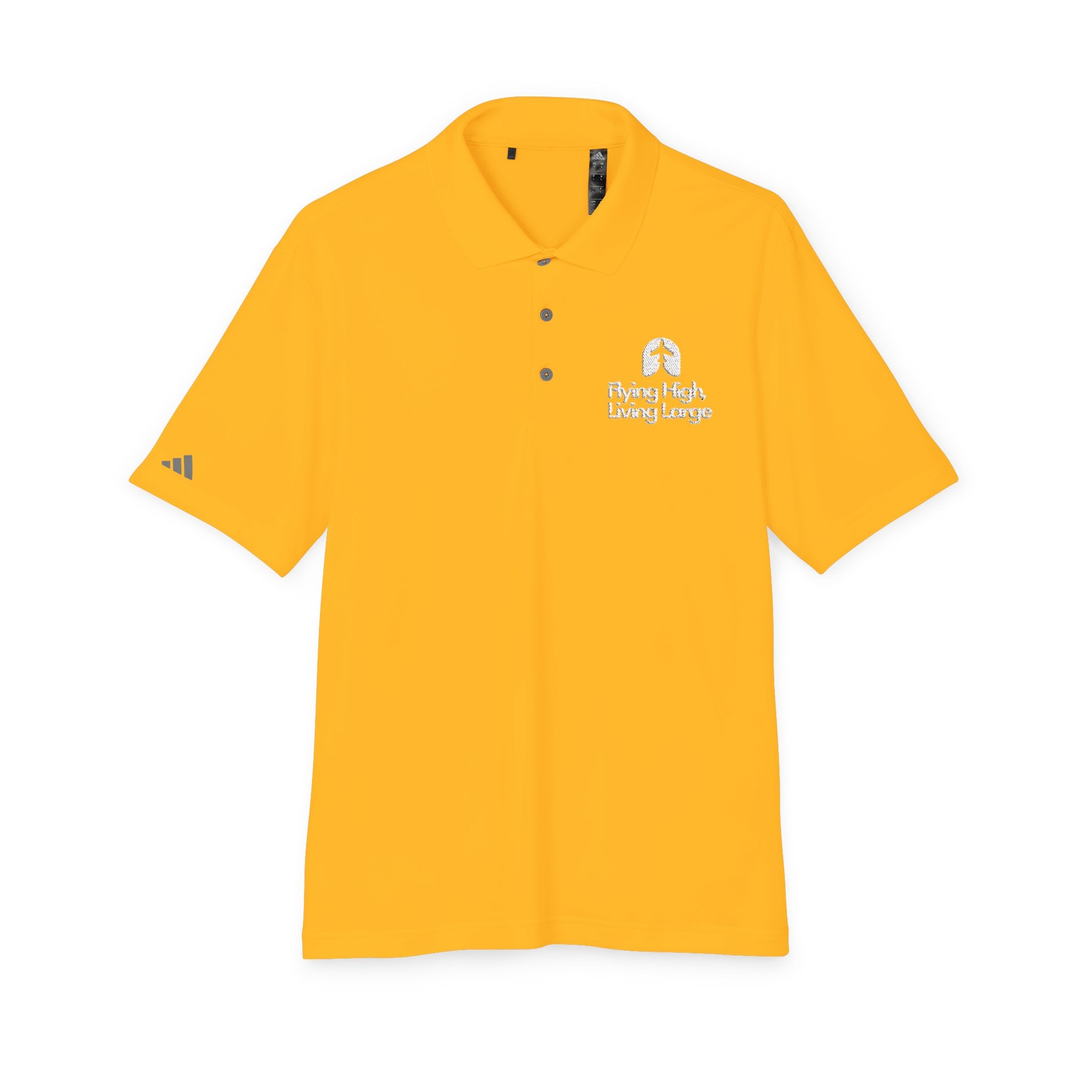 Performance Polo for Active Lifestyle - 'Flying High Living Large' Design