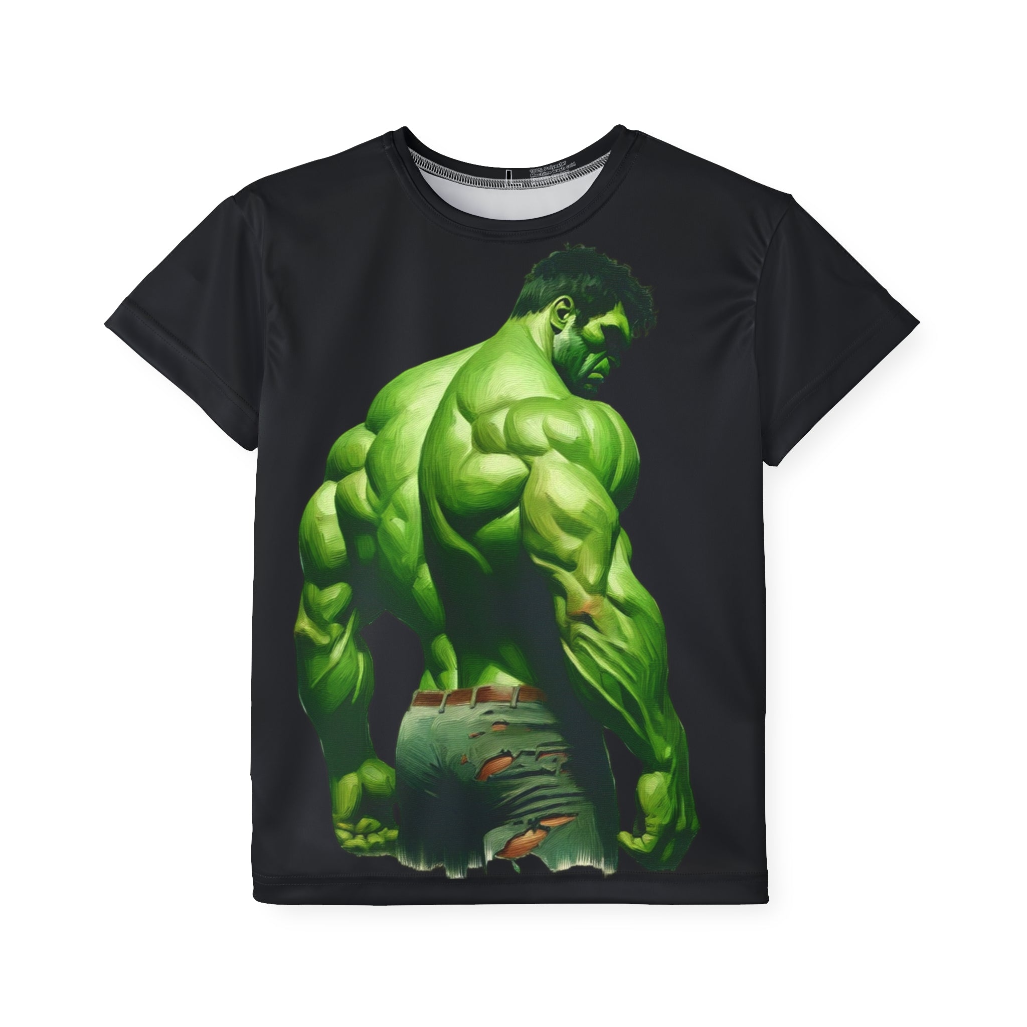 Kids Hulk Sports Jersey - Cool Athletic Tee for Superhero Fans