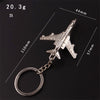 Personalized Creative Civil Aviation Fighter Model Keychain Pendant