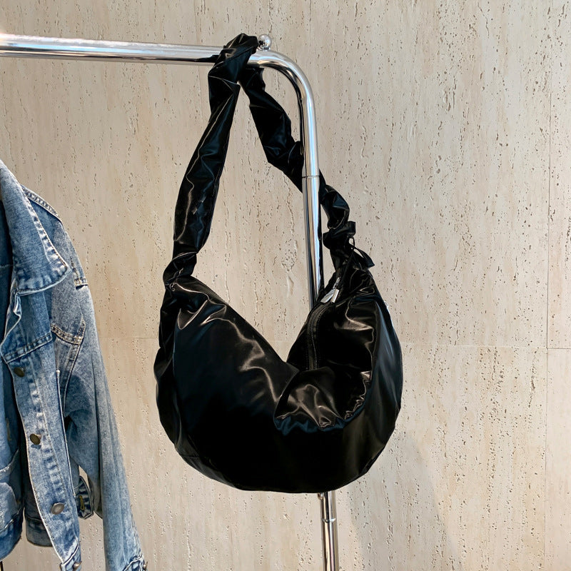 Fashion One Shoulder Underarm Bag Crossbody Pleated