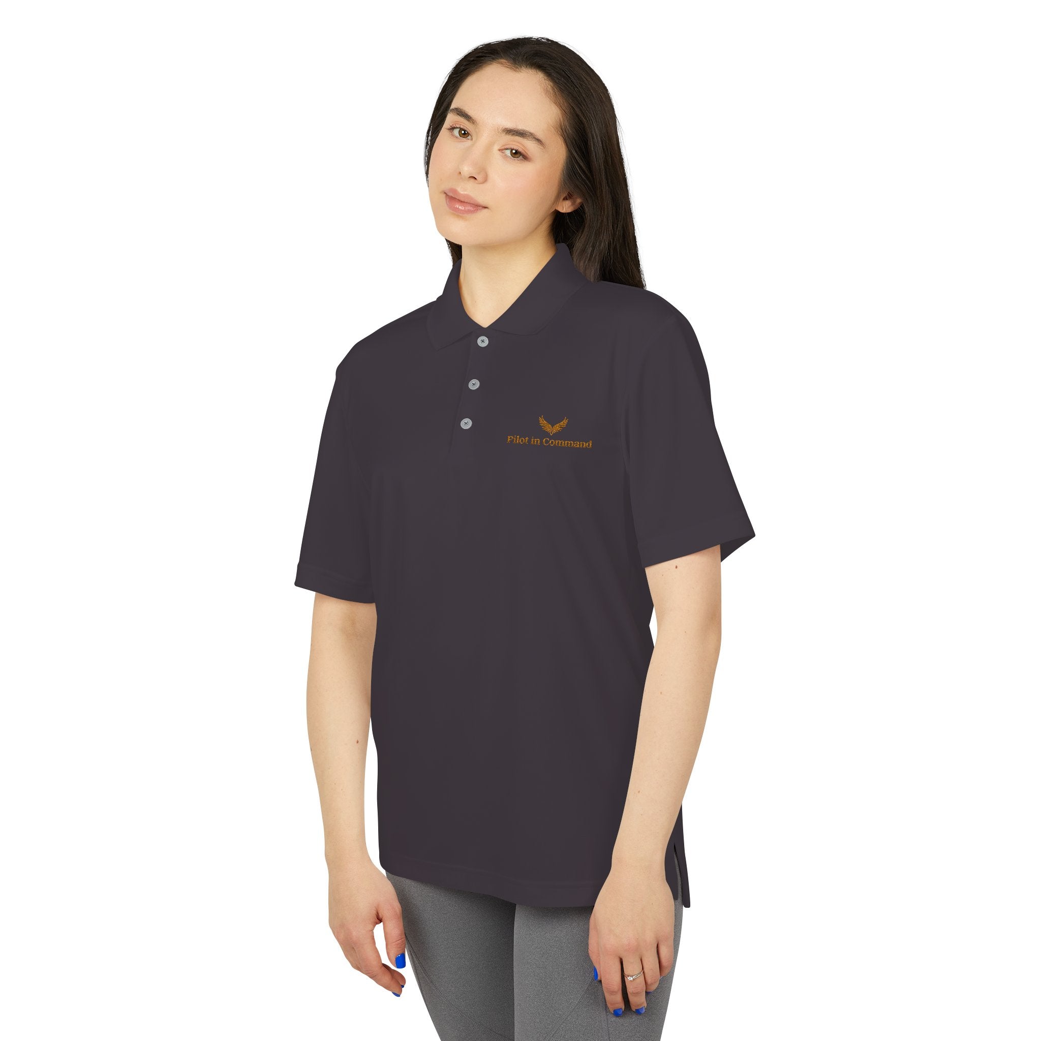Men's Performance Polo - 'Ride in Command' Activewear
