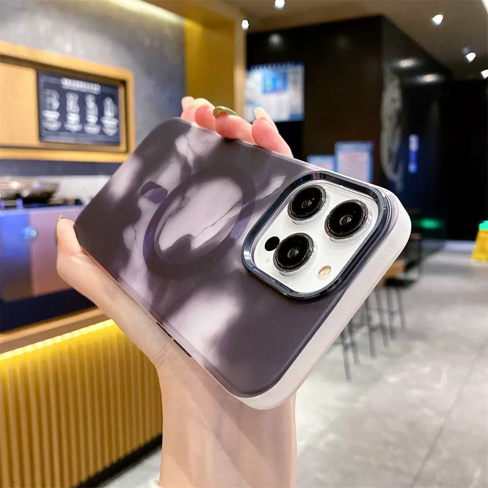 Ink Color Oil Painting Magnetic Suction Phone Case