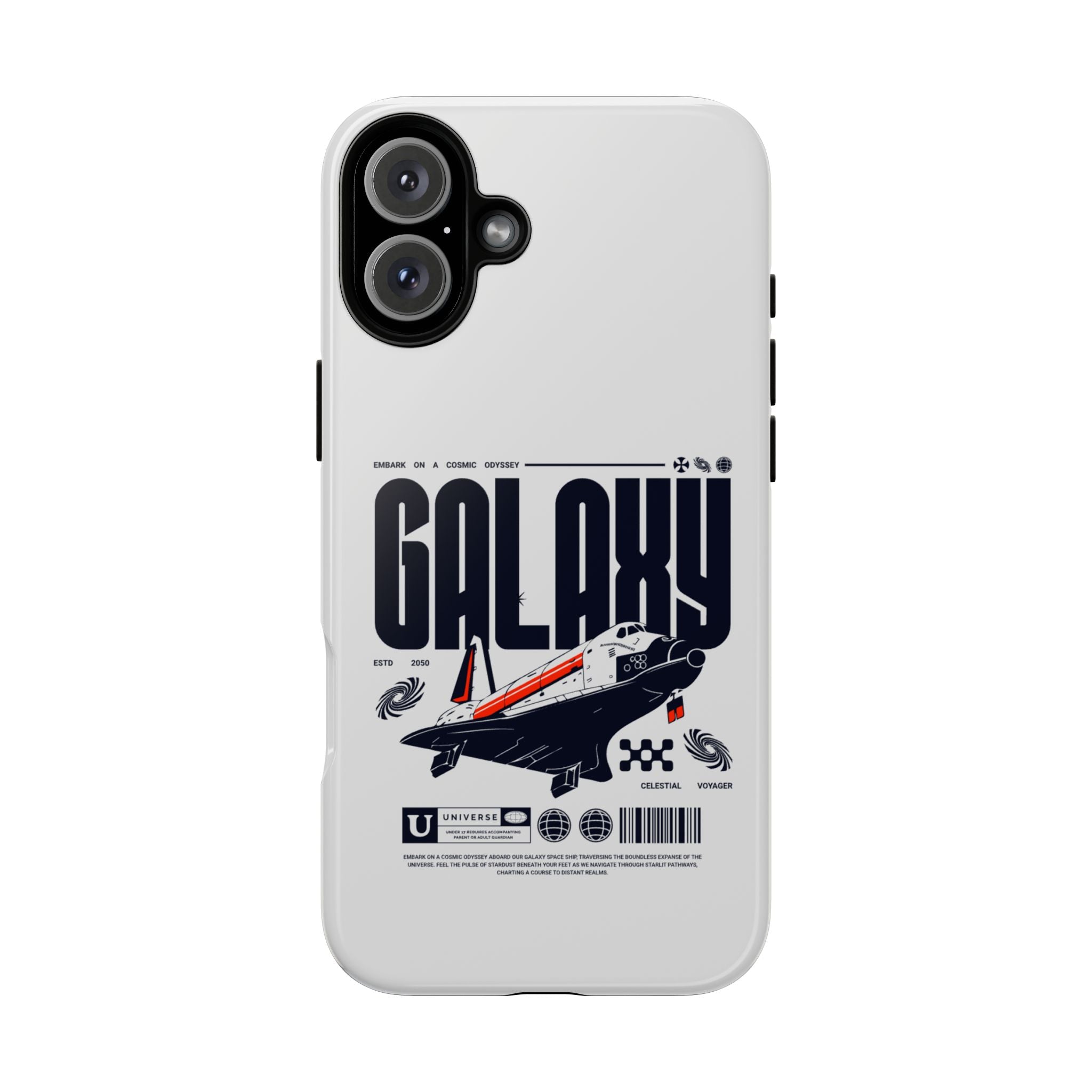 Galaxy Phone Case, Tough Cases for Space Lovers, Durable Galaxy Cover, Astronaut Gift, Unique Phone Accessory