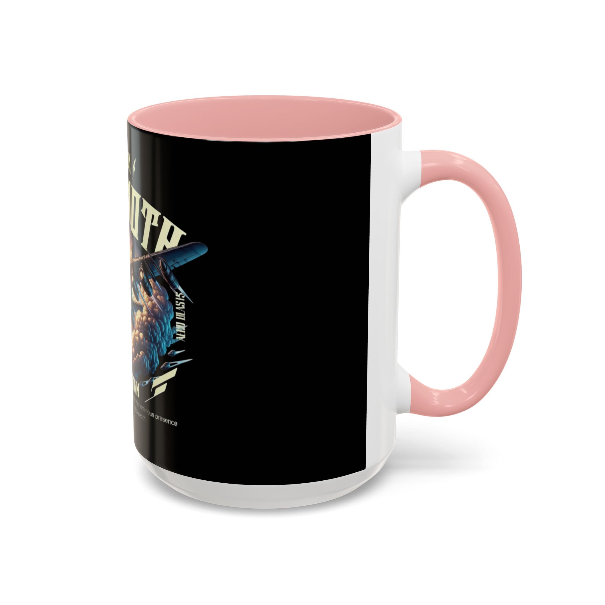 Aerial Titan Behemoth Coffee Mug | Unique Aviation Gift, Collectible Drinkware, Dragon Art Mug, Fantasy Coffee Cup, Cool Gifts for Him