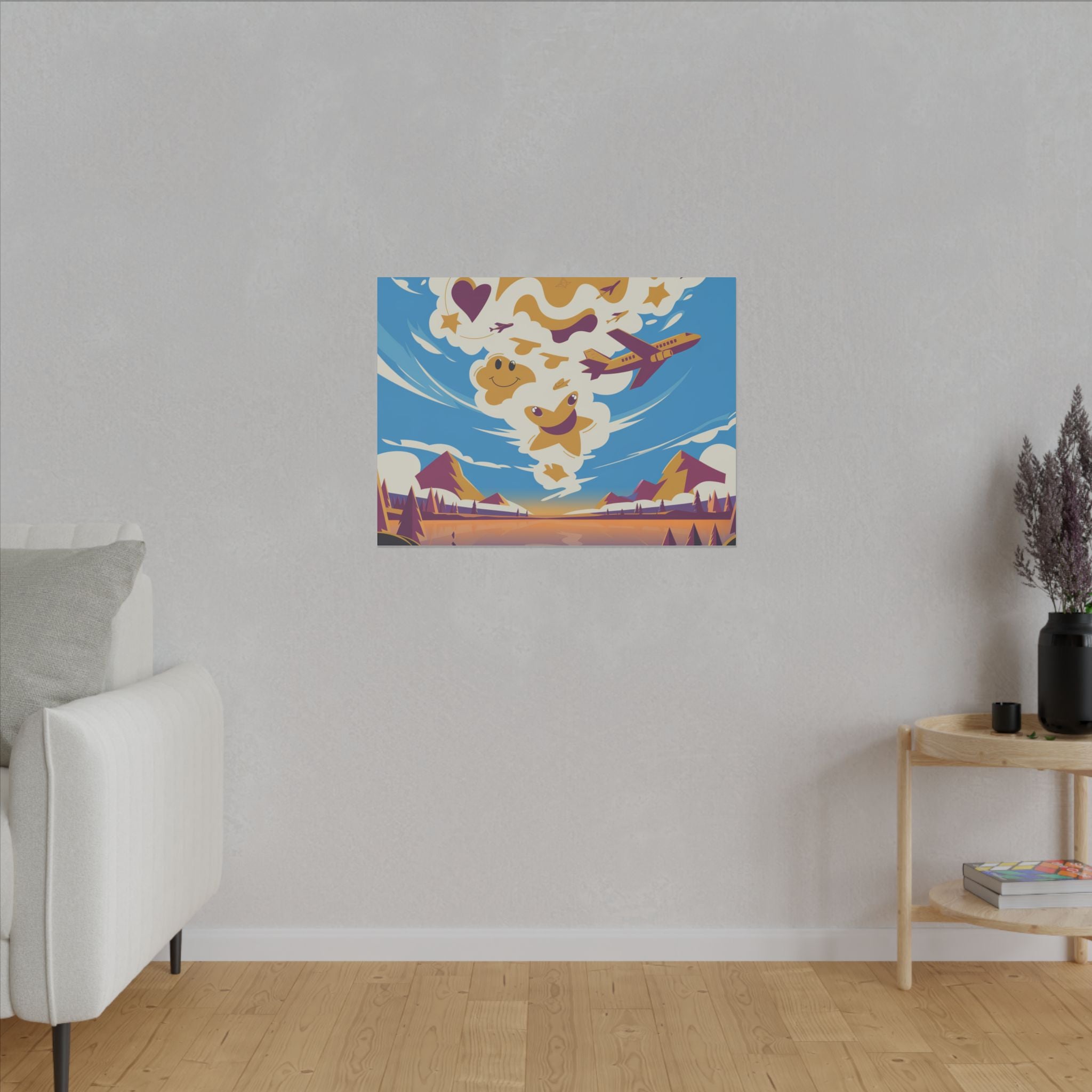 Matte Canvas, Stretched, 0.75" (Multi-Size)