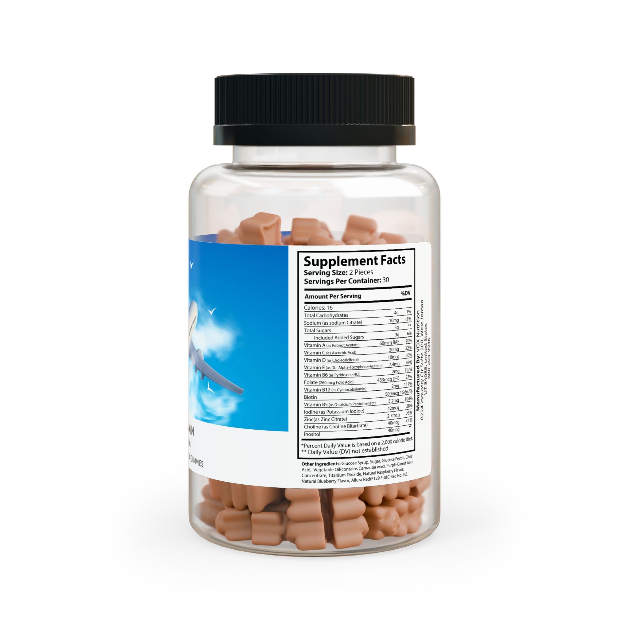 Hair Vitamin Gummies (60 Gummies)
