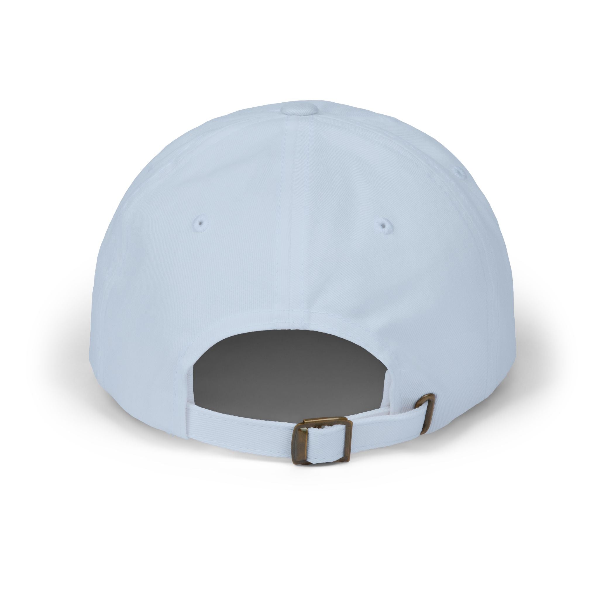 Explore Dream Discover Dad Cap - Adventure Inspired White Baseball Hat