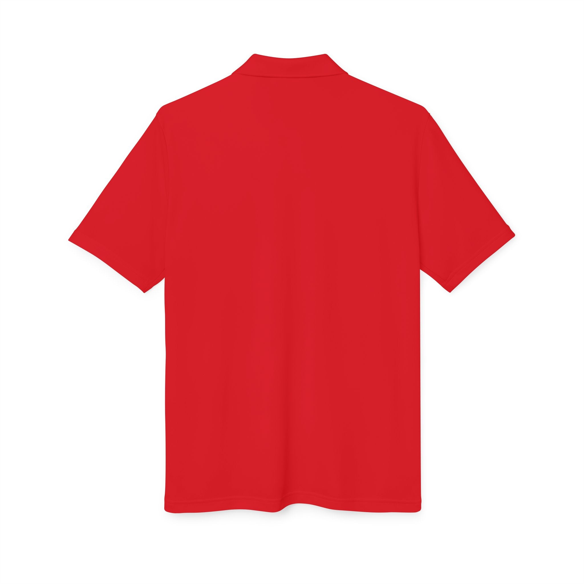 Performance Polo for Active Lifestyle - 'Flying High Living Large' Design
