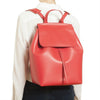 Travel handbag leather drawstring