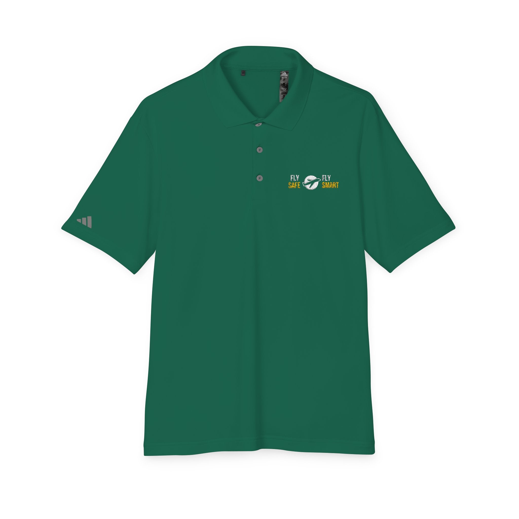 adidas Unisex Performance Polo - Sporty Green Activewear with FLY SMART Design