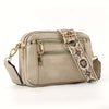 Ladies' Small Square Bag Two-tone Leather Crossbody Bag Large-capacity PU Crossbody Wallet Multi-functional For Women's Bag