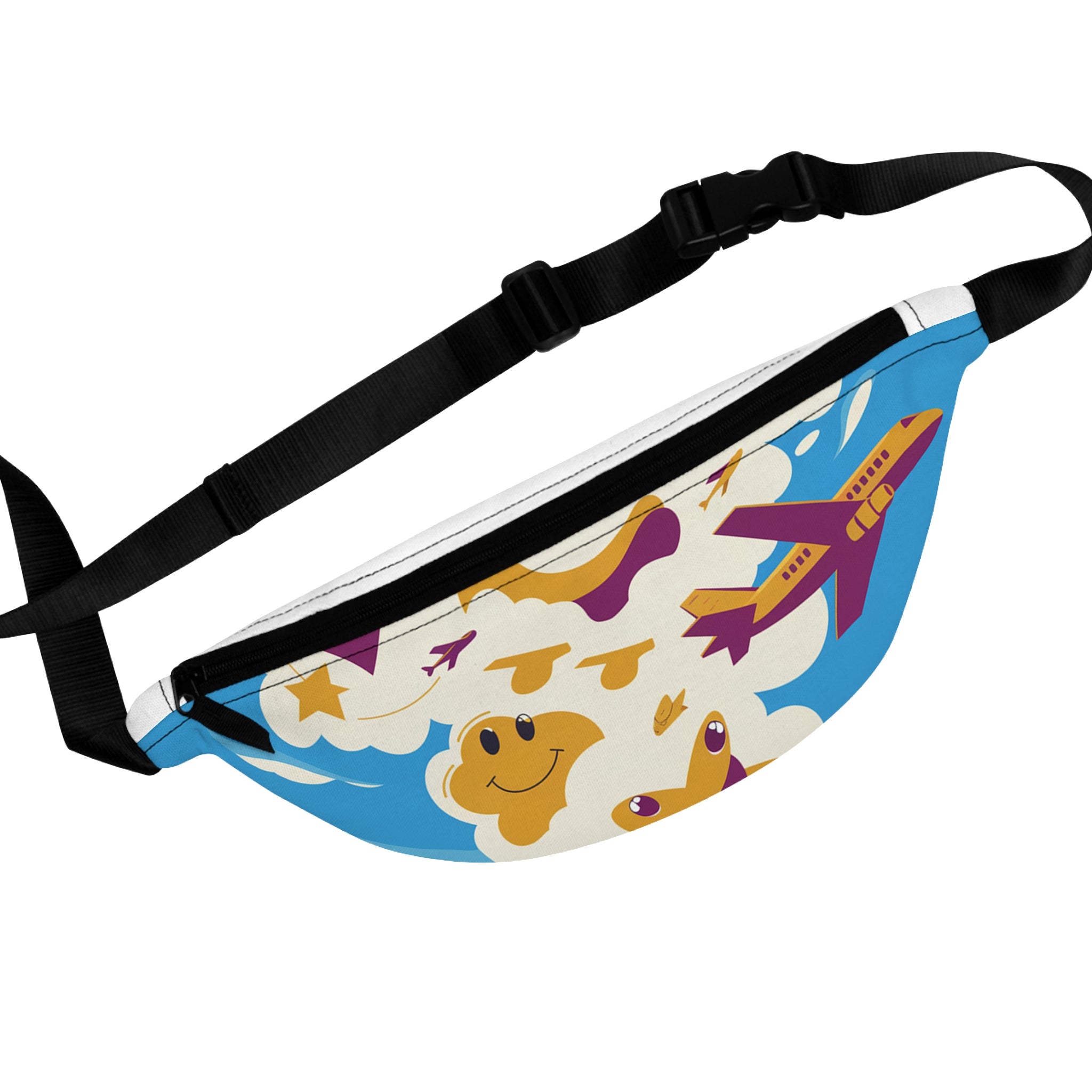 Colorful Adventure Fanny Pack - Fun and Functional Gear for Travel and Everyday Use