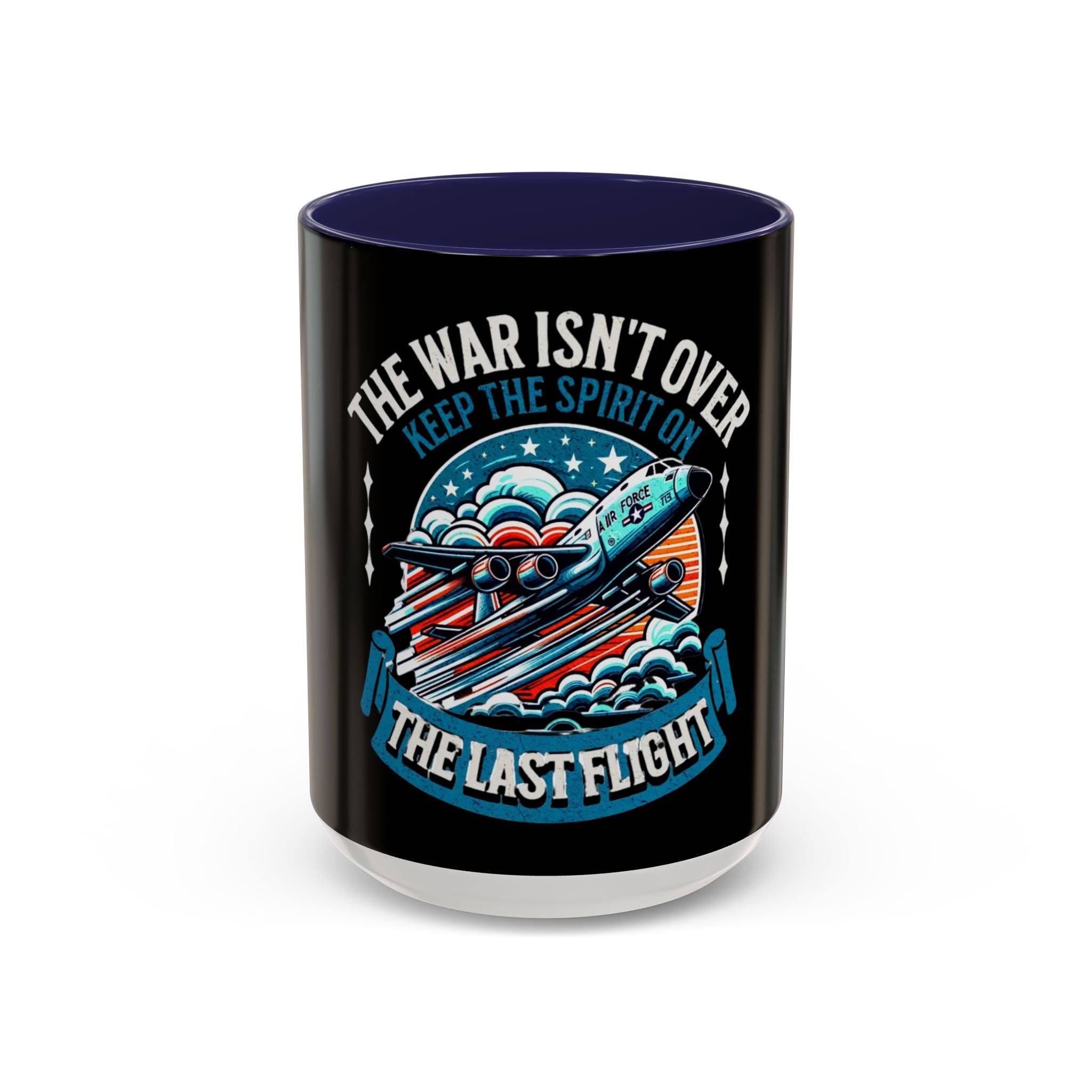 Spirit of Flight Coffee Mug, Unique Airplane Mug, Travel Lover Gift, Adventure Cup, Inspirational Drinkware