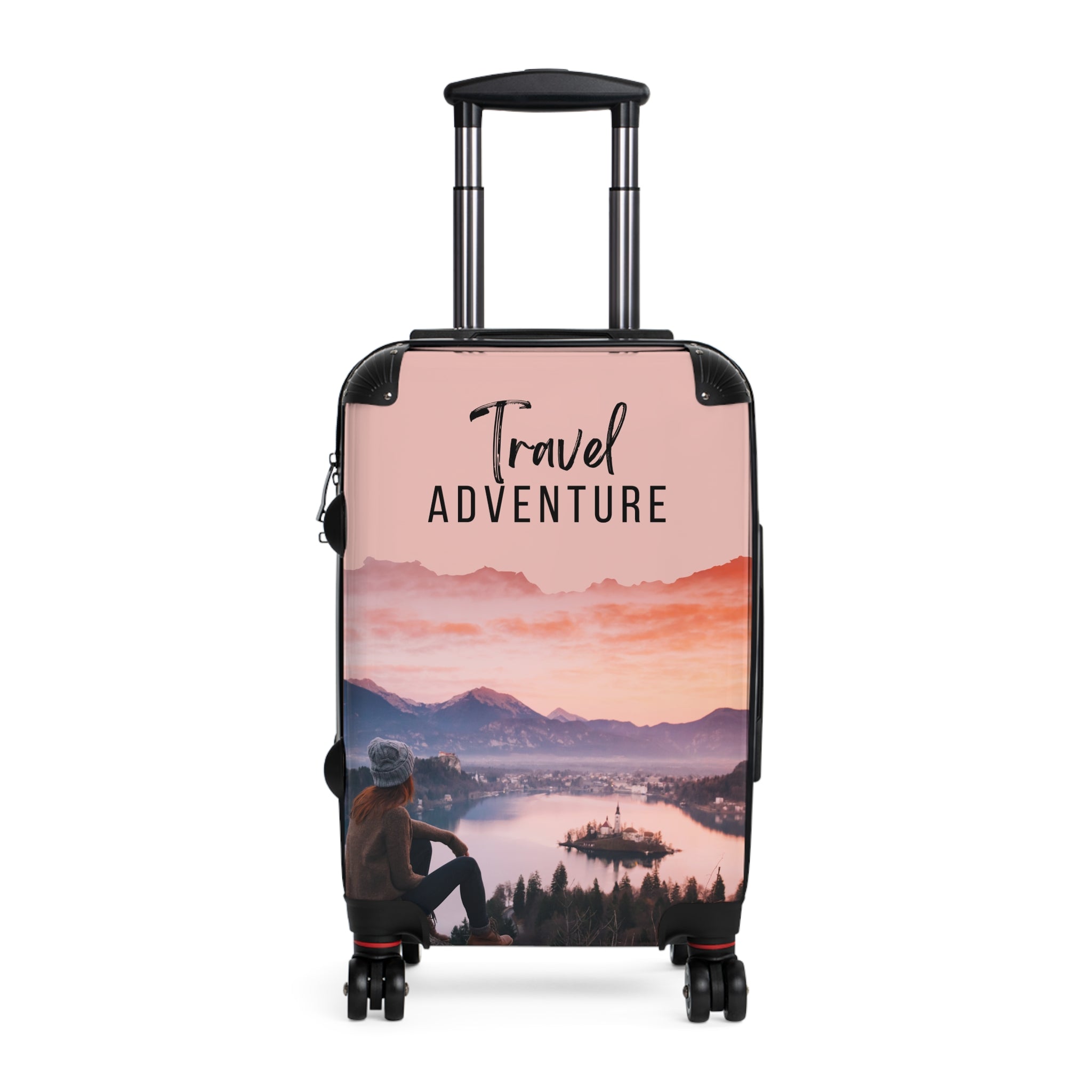 Travel Adventure Suitcase - Stylish Luggage for Wanderlust, Perfect for Trips, Vacations, Travel Enthusiasts, Holidays, and Explorations
