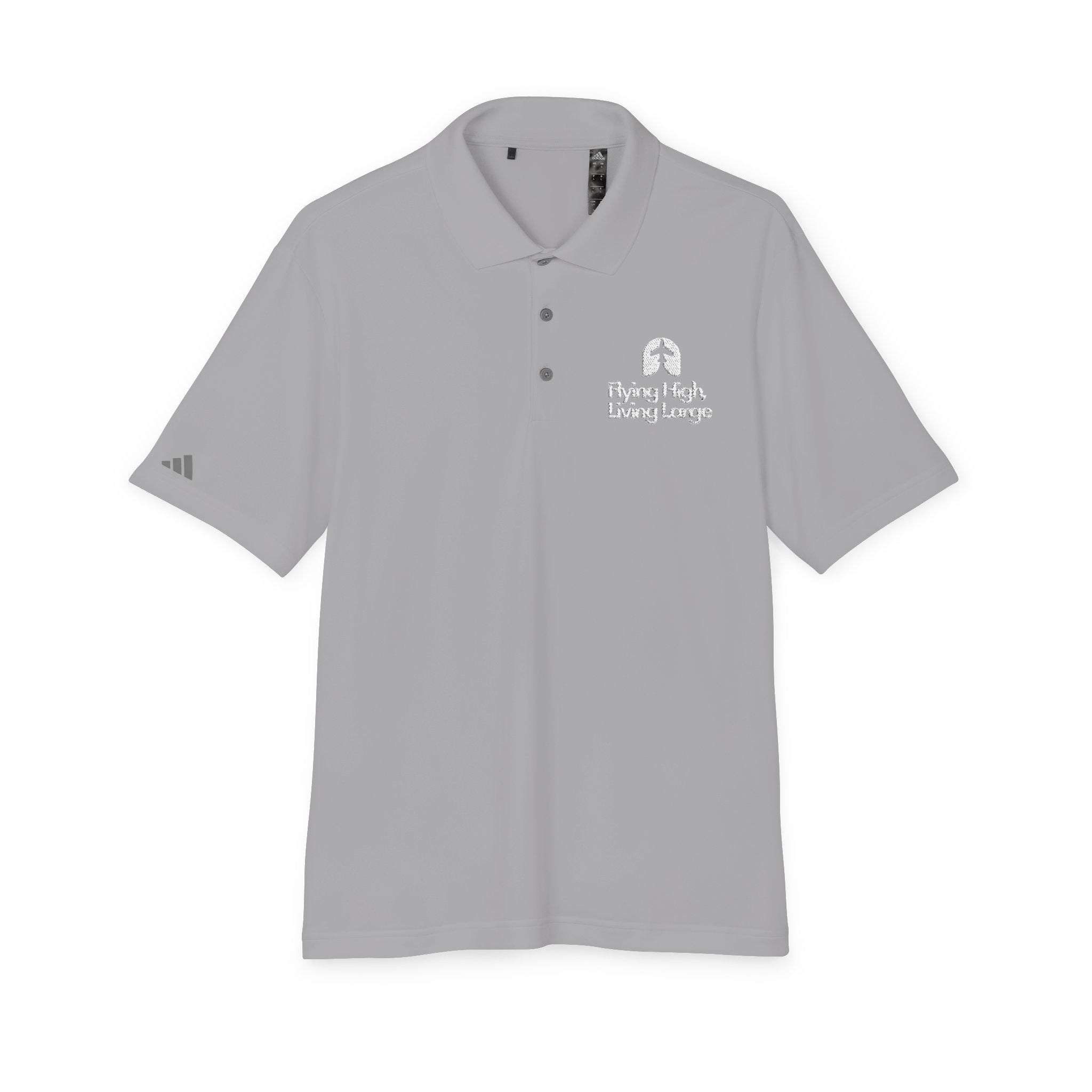 Performance Polo for Active Lifestyle - 'Flying High Living Large' Design