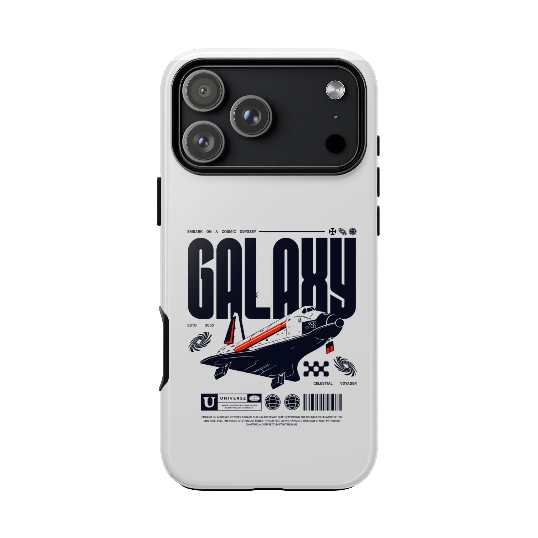 Galaxy Phone Case, Tough Cases for Space Lovers, Durable Galaxy Cover, Astronaut Gift, Unique Phone Accessory
