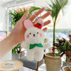 Key Chain-Keybuckle Plush Doll Lovely Cute Look Chick Cat Dog Bear Cloud Hooligan