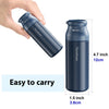 Round Portable Multifunctional Pill Box