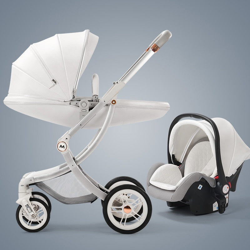 New Luxury Baby Stroller Carriage With Car Seat – Aviationkart