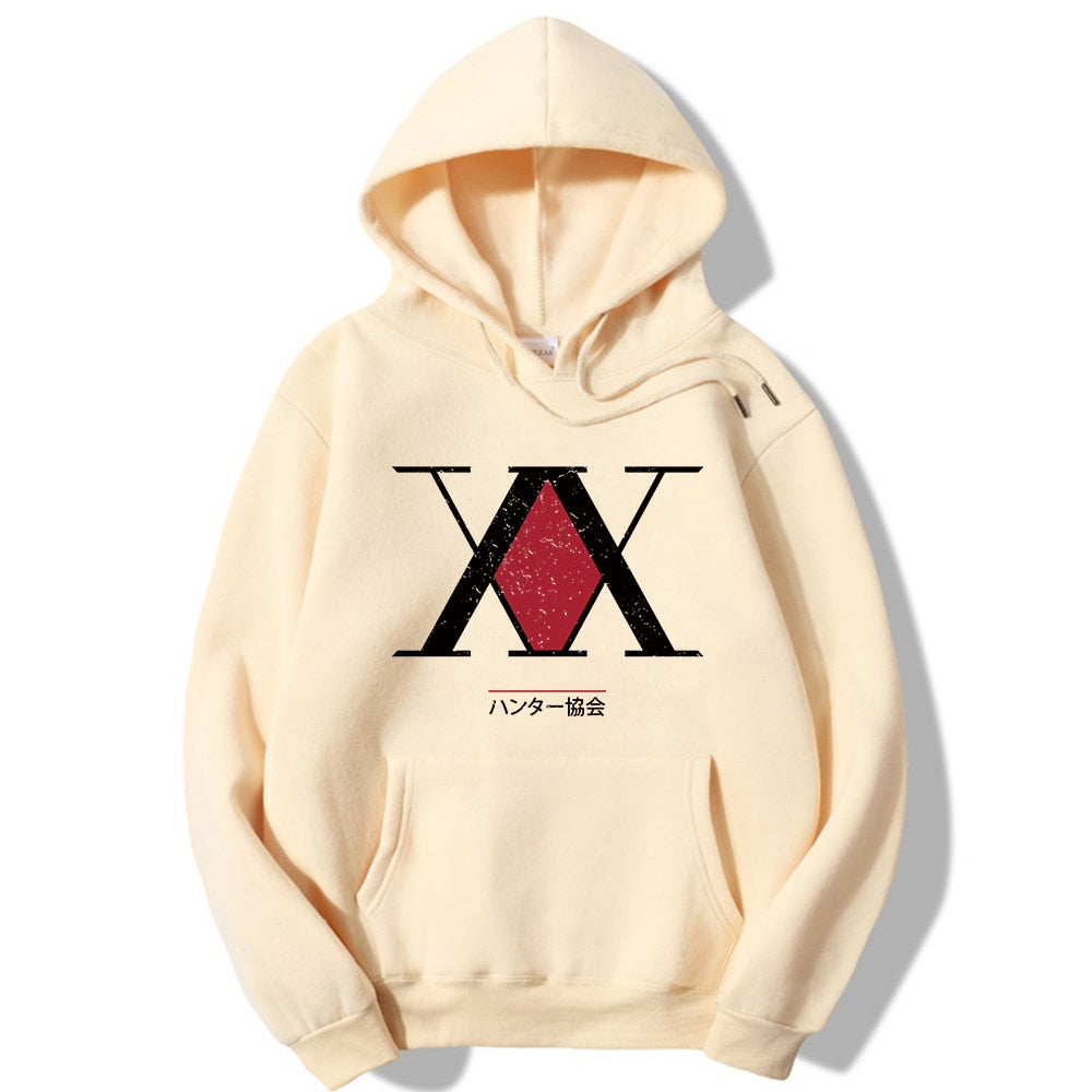 HUNTER X HUNTER Harajuku Pink Pullovers Casual Tops O-neck Women's Hooded Sweatshirt Student casua Hoodie Pullovers Long Sleeves