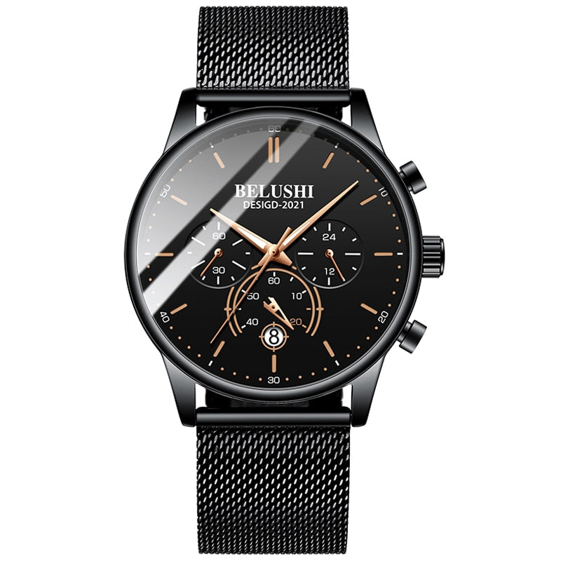 BELUSHI 2023 New Fashion Mens Watches Top Luxury Brand Sport