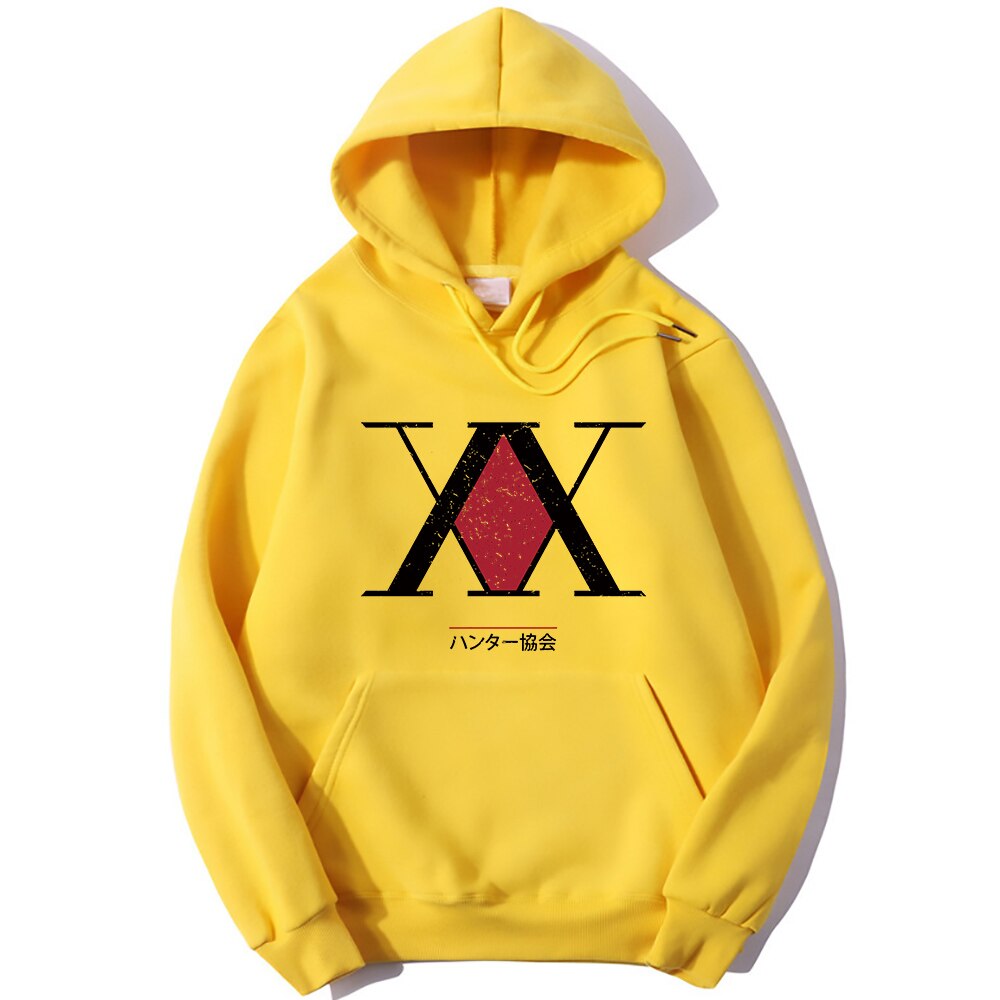 HUNTER X HUNTER Harajuku Pink Pullovers Casual Tops O-neck Women's Hooded Sweatshirt Student casua Hoodie Pullovers Long Sleeves
