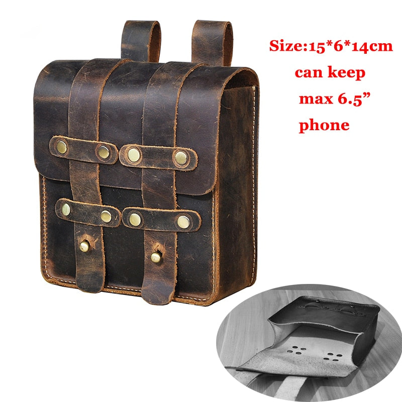 Fashion Quality Leather Small Summer Pouch Hook Design Waist Pack Bag Cigarette Case 6" Phone Pouch Waist Belt Bag 1609