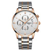 NIBOSI Quartz Watch Men Gold Black Mens Watches Top Brand Luxury Chronograph Sports Watches Luminous Waterproof Relogio Masculin