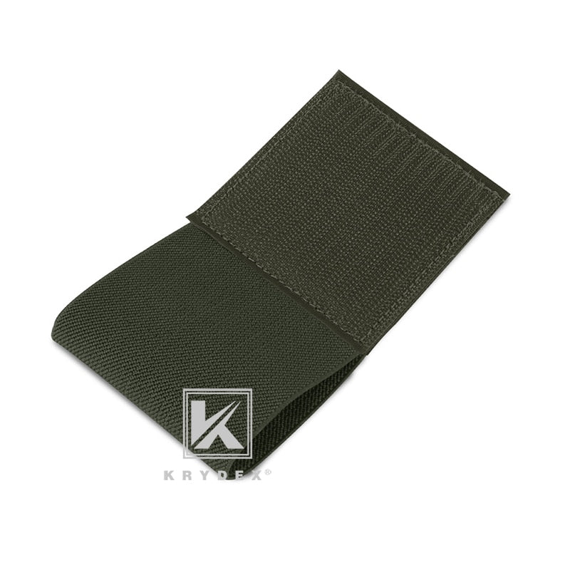 KRYDEX Spiritus Style Tourniquet Elastic Pouch For SOF-T Plate Carrier Chest Rig 2"*3" Hook & Loop Secure Storage Holder