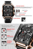 MEGIR Men Watch Top Brand Luxury Chronograph Quartz Watches Clock Men Leather Sport Army Military Wrist Watch Relogio Masculino