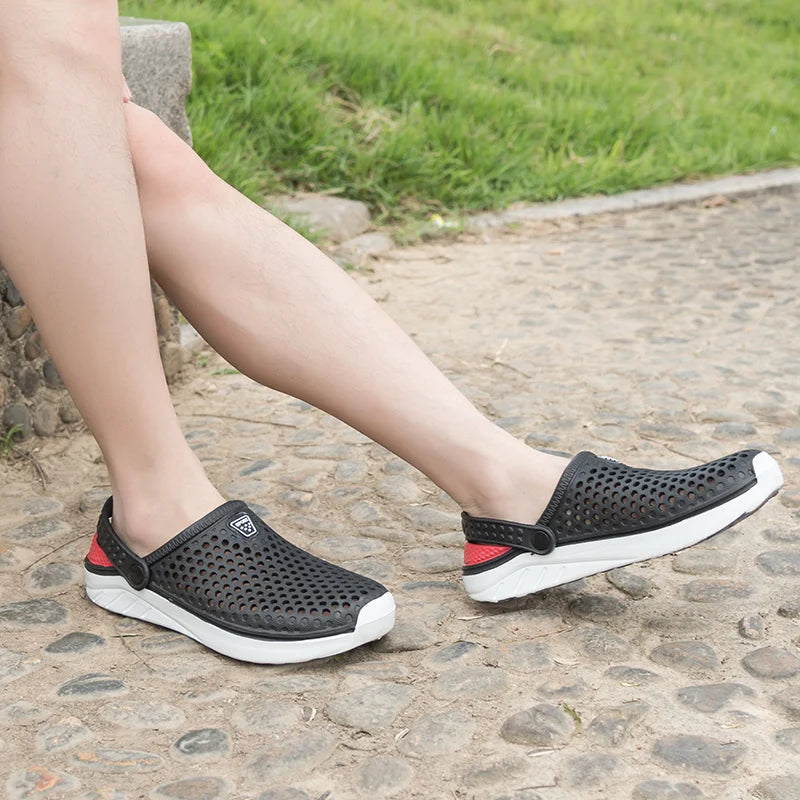 Sandals for Women Men Breathable Beach Shoes Fashion Garden Clog Aqua Shoes Trekking Wading  Size 36-45