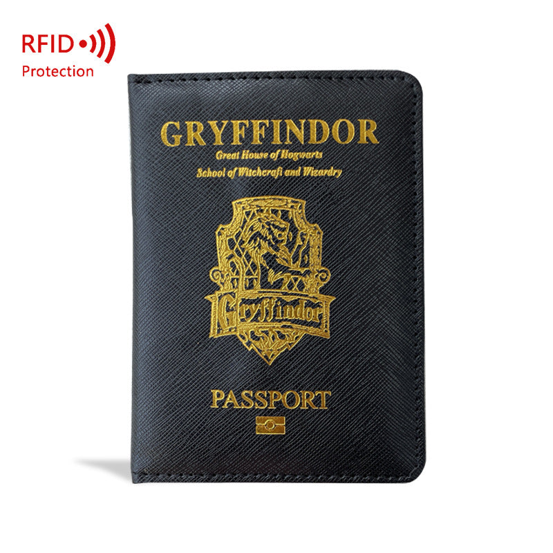 Cross Pattern Passport Cover Multifunctional