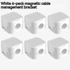 Magnetic Cable Clip Under Desk Cable Management Adjustable Cord Holder Wire Organizer And Cable Management Wire Keeper
