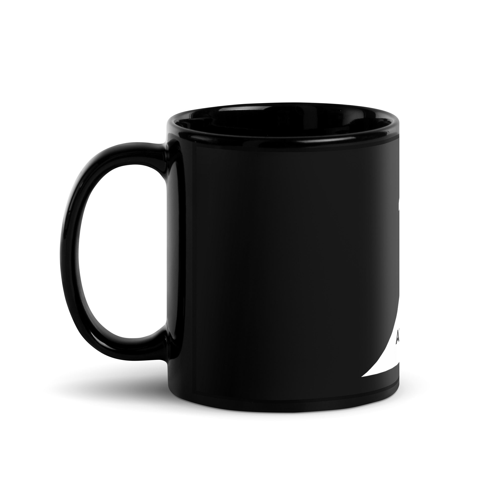 Black Glossy Mug