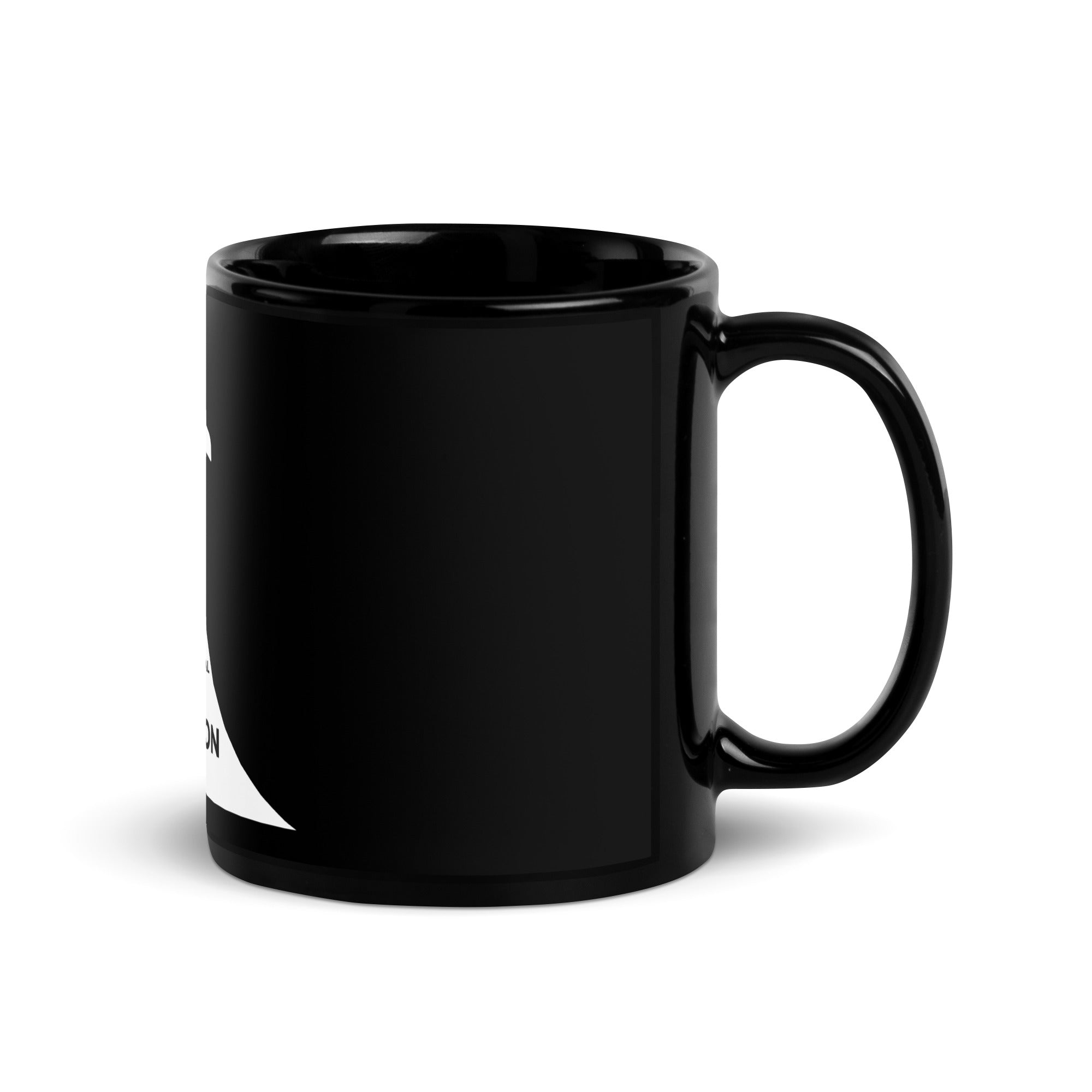 Black Glossy Mug