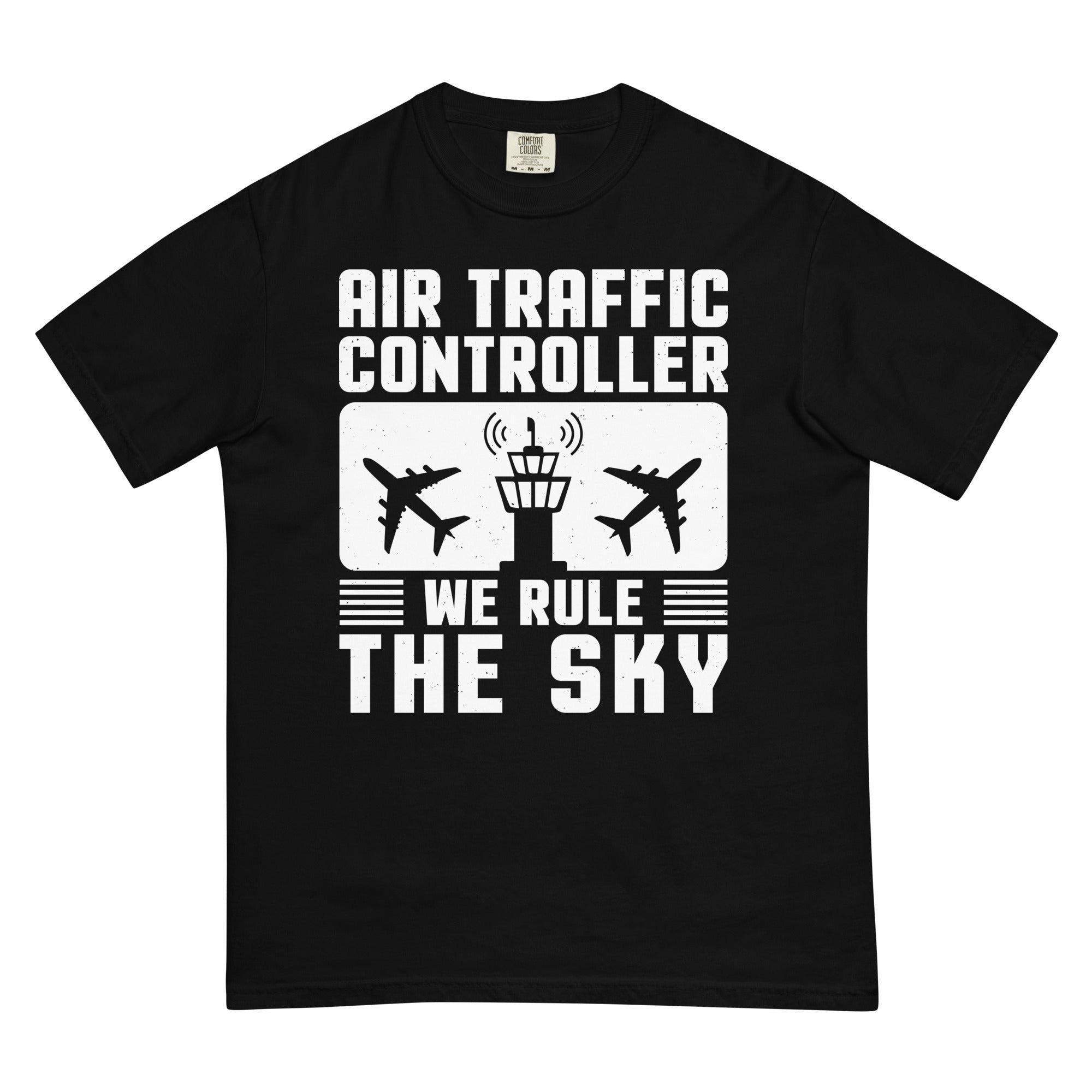 Unisex garment-dyed heavyweight t-shirt