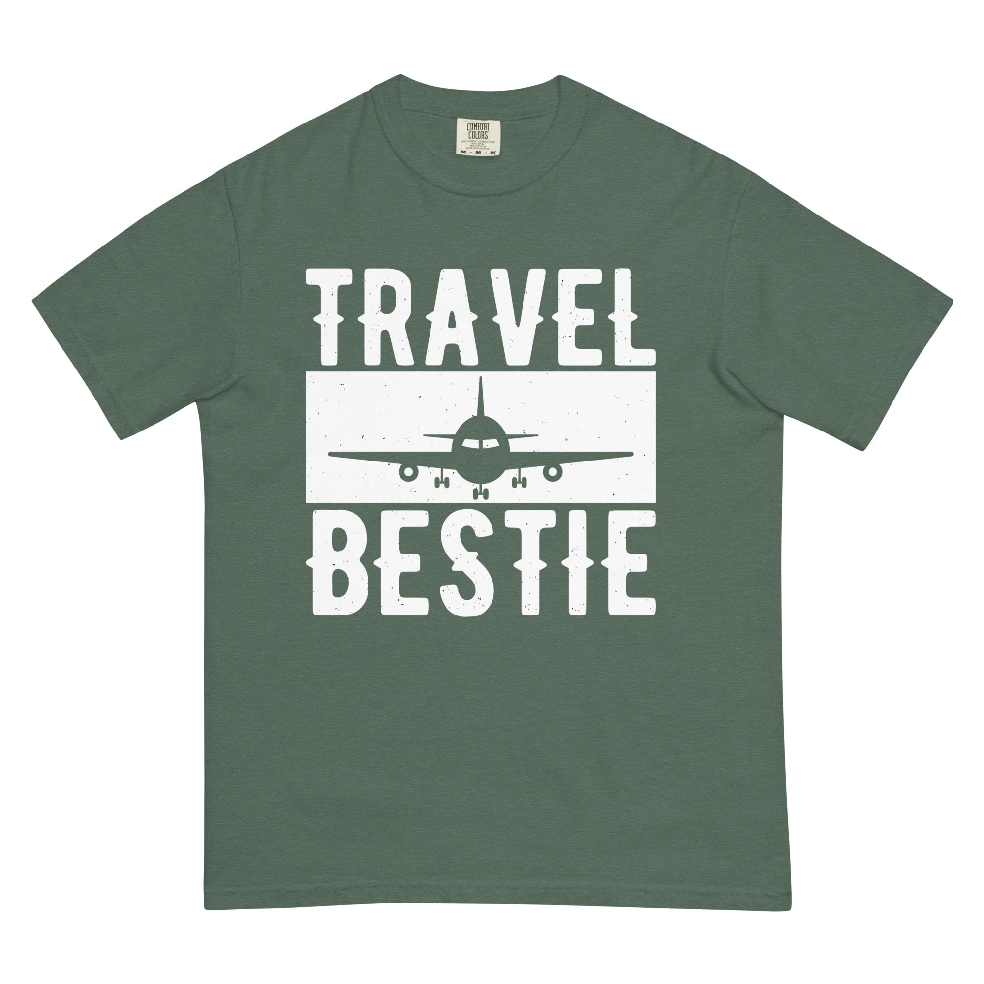 Unisex garment-dyed heavyweight t-shirt