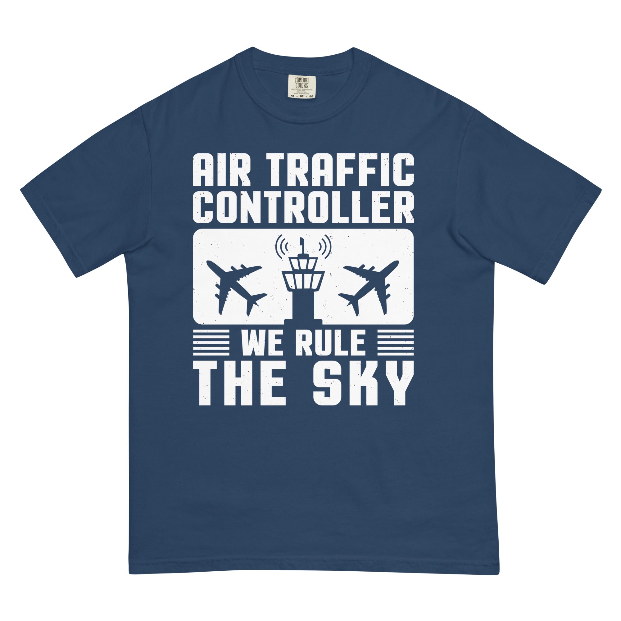 Unisex garment-dyed heavyweight t-shirt