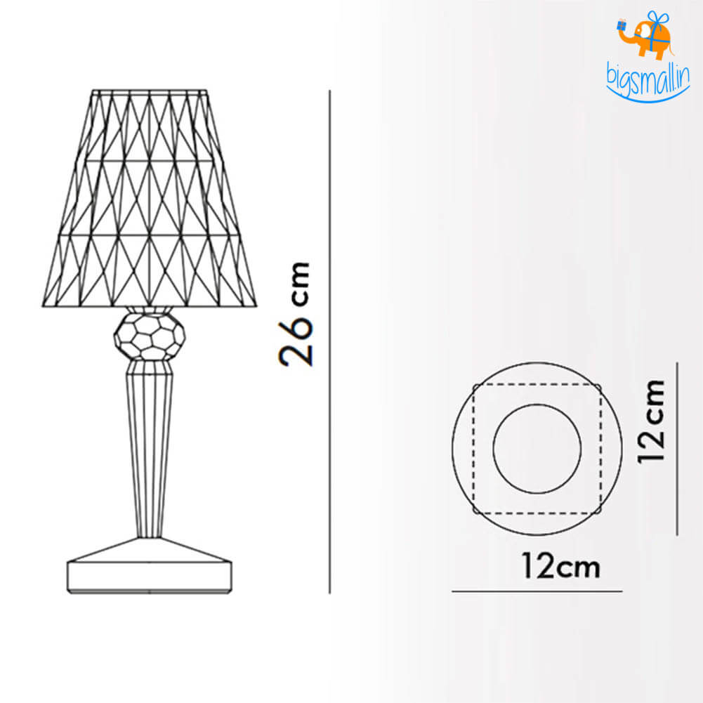 Diamond Crystal Touch Lamp