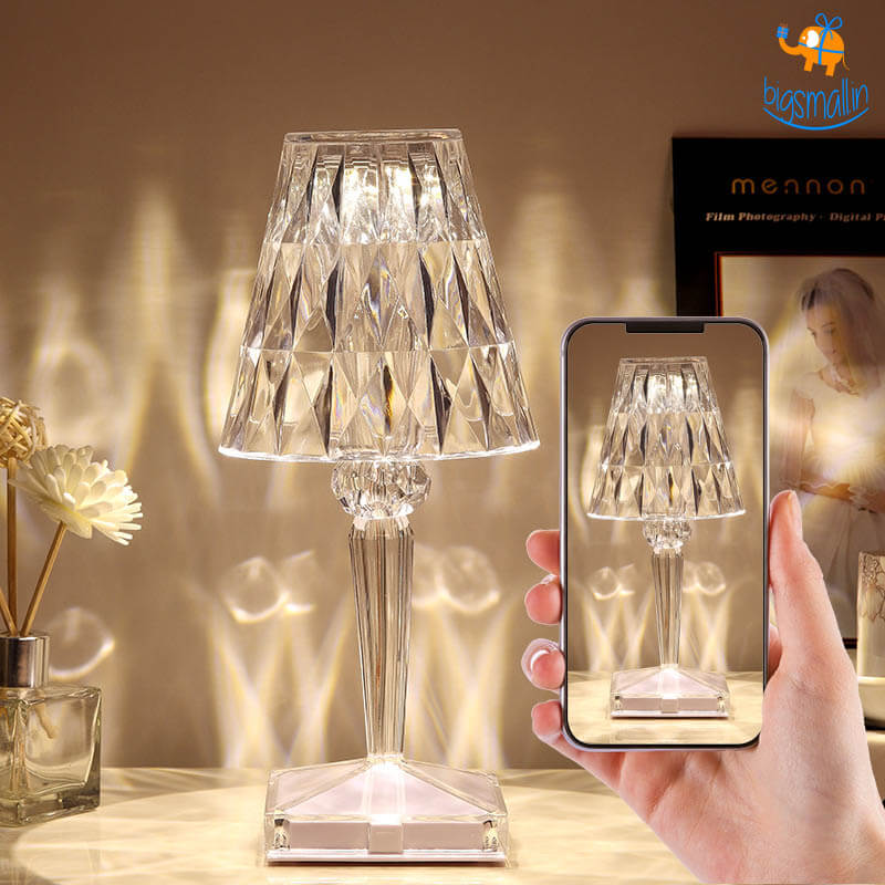 Diamond Crystal Touch Lamp