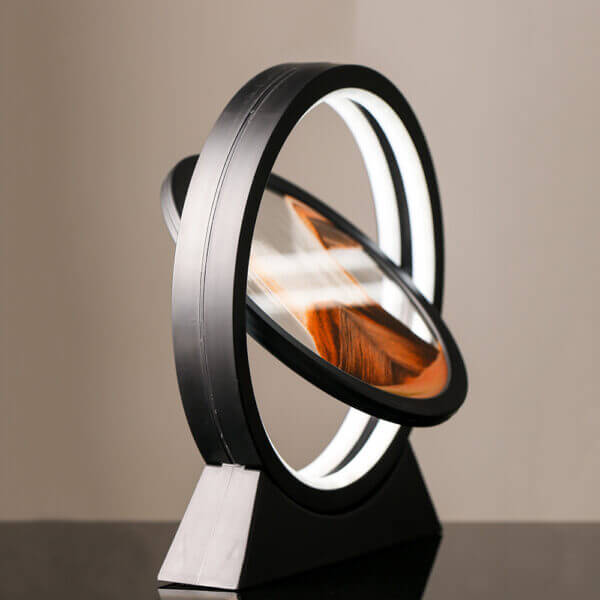 Rotating Sandscape Decorative Lamp