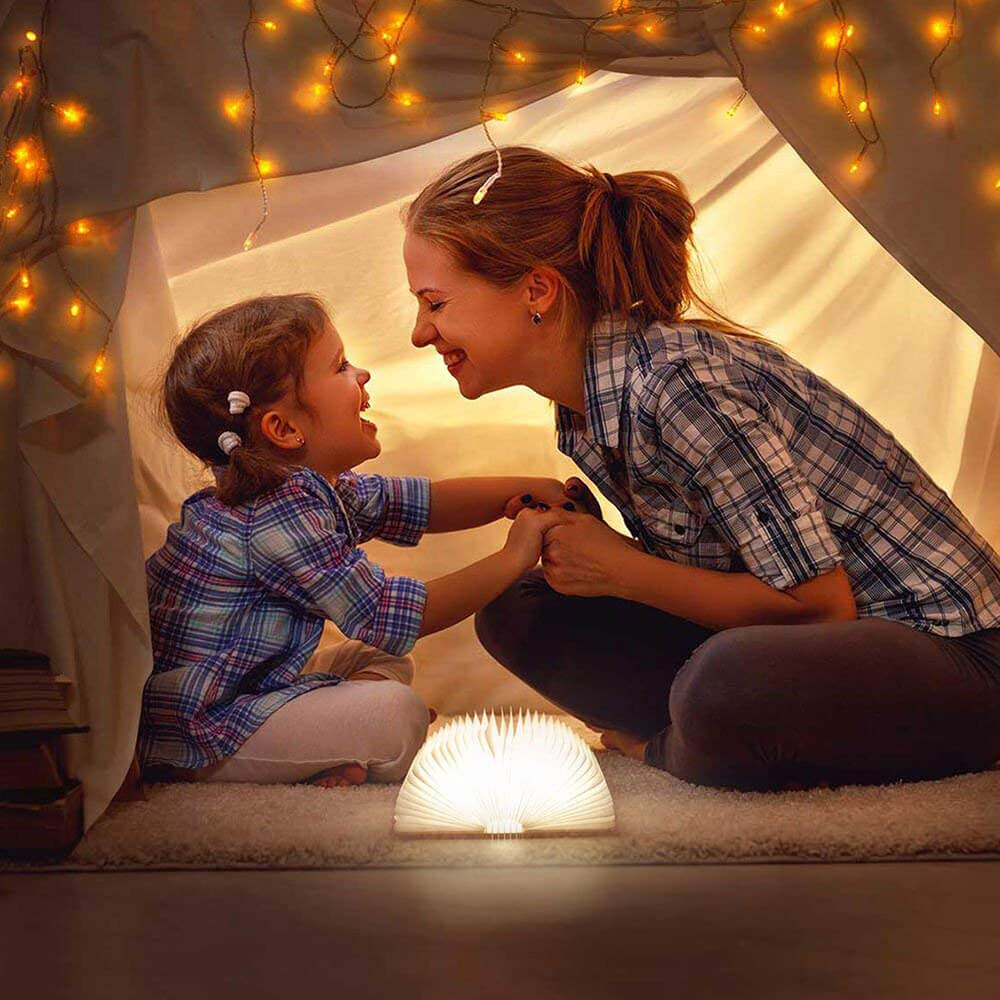 Foldable Book Lamp