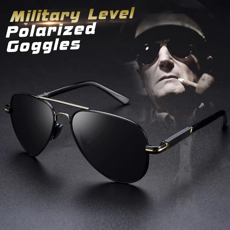Mens Polarized Aviation Alloy Frame Photochromic Sunglasses Men Brand –  Aviationkart