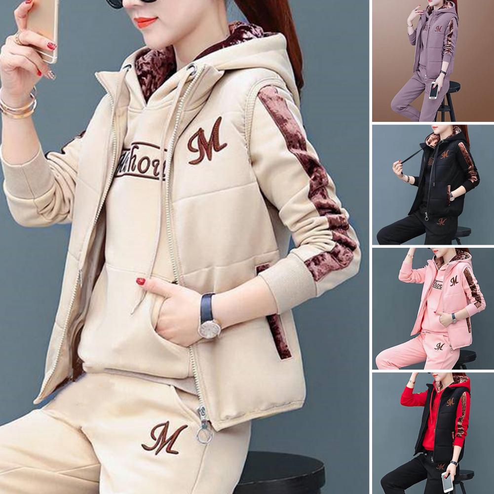 Women Tracksuit Autumn and Winter Pullovers Sweatshirts Jogging