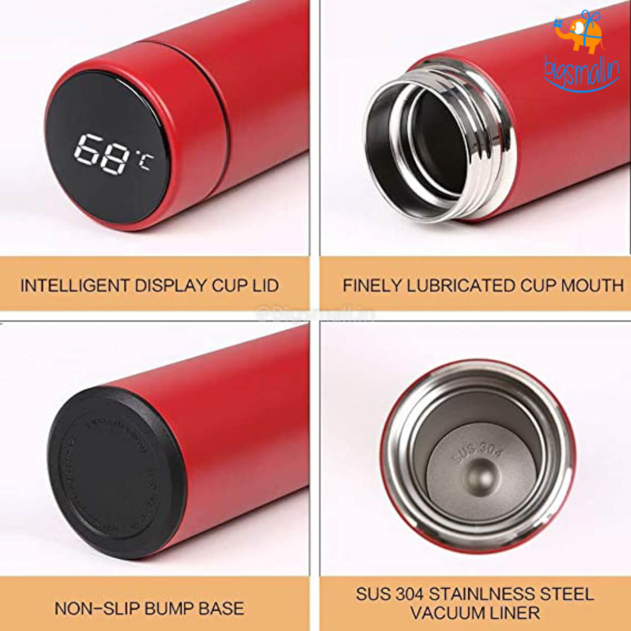 Personalized Temperature Flask Bottle | COD Not Available
