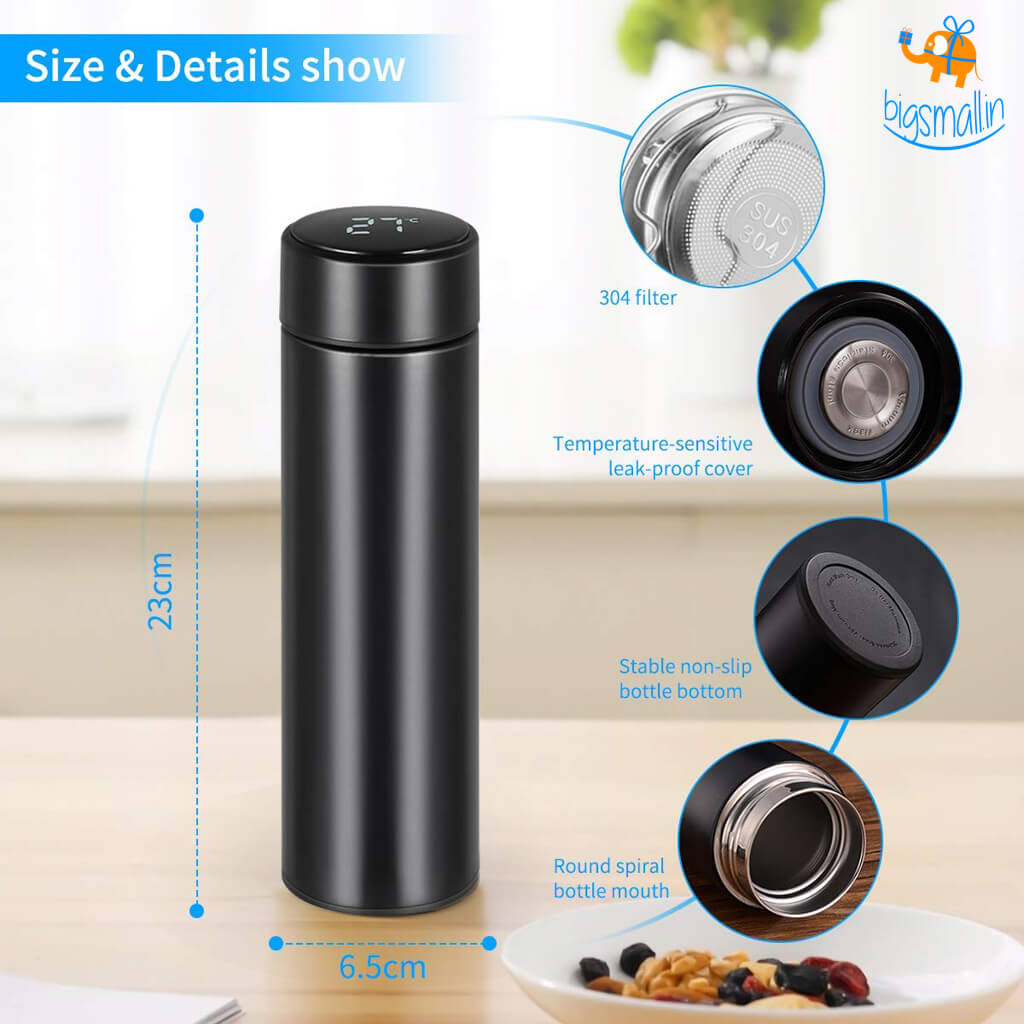 Personalized Temperature Flask Bottle | COD Not Available