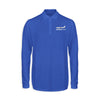 The Airbus A220 Designed Long Sleeve Polo T-Shirts