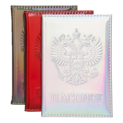 Fashion Laser Russia Passport Covers Holder - Aviationkart