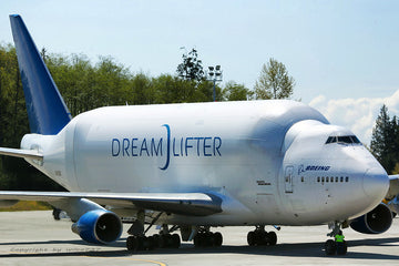 Routes for Airbus BelugaXL and Boeing Dreamlifter