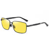 Polarized Night-Vision Sunglasses Men's Retro Square Shades